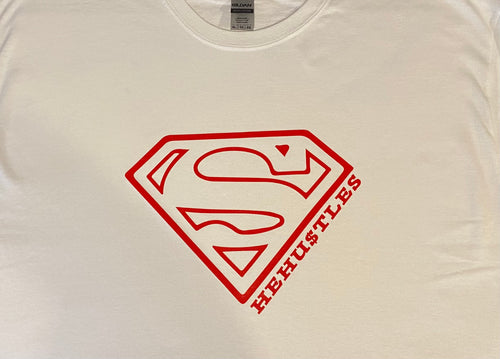 Every Day Super Hero HEHUSTLES T-Shirt  (Outline)