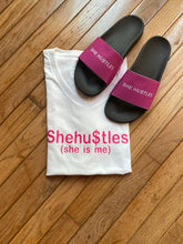 Load image into Gallery viewer, Classic Shehustles White T-Shirt